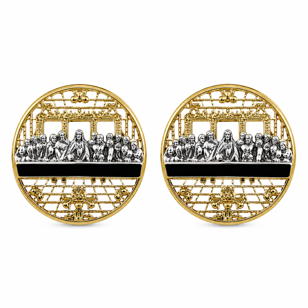 Last Supper Earrings ￼