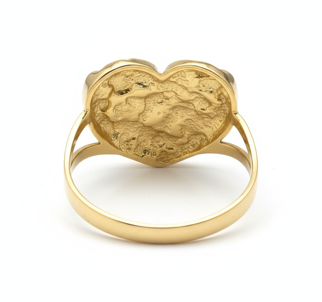 Heart Nugget Ring