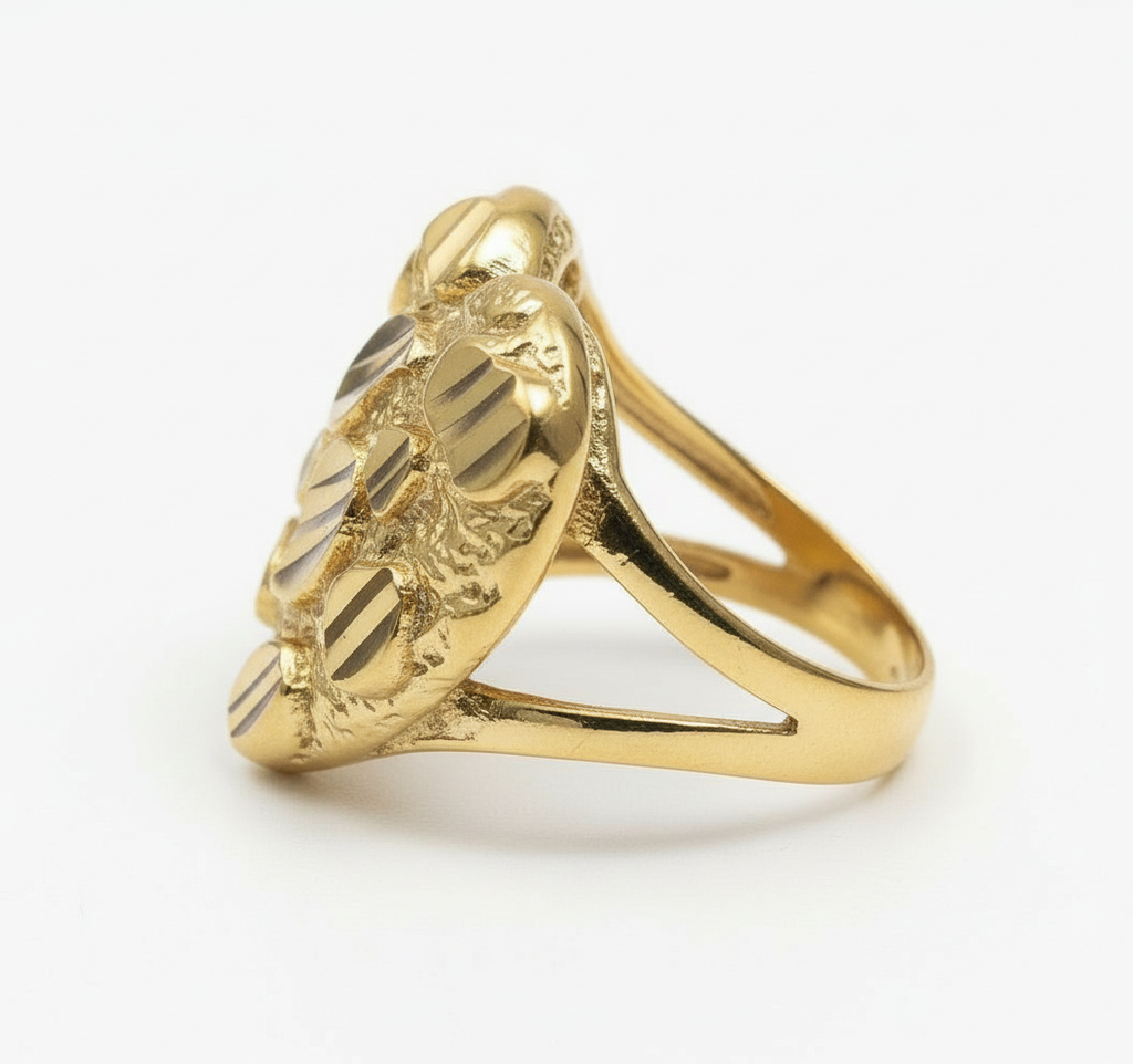 Heart Nugget Ring